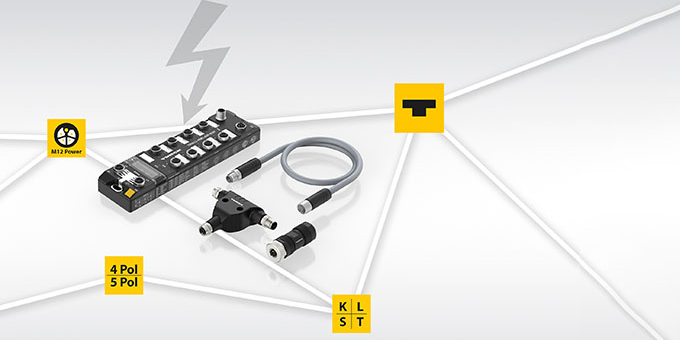 КАБЕЛИ И СОЕДИНИТЕЛИ СЕРИИ M12 POWER